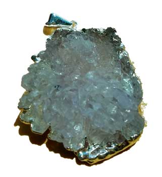 Amethyst Flower silver plated Amethyst Flower silver plated