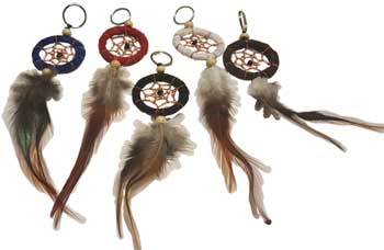 Dream Catcher key chain mixed colors Dream Catcher key chain mixed colors