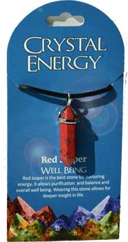 Well Being (red jasper) double terminated Well Being (red jasper) double terminated