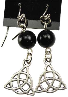 Black Onyx Triquetra Black Onyx Triquetra
