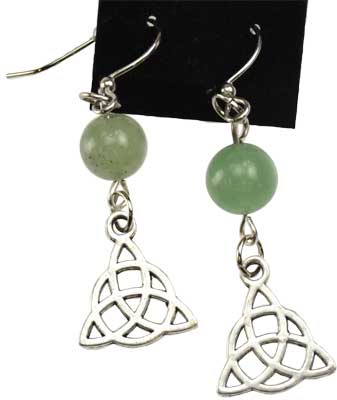 Green Aventurine Triquetra Green Aventurine Triquetra