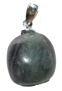 small Fluorite tumbled pendant small Fluorite tumbled pendant