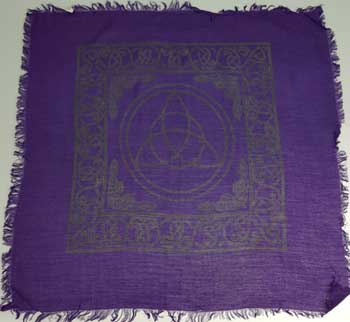 Triquetra altar cloth Triquetra altar cloth