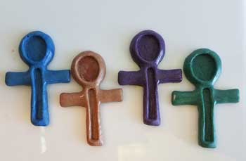 3 1/4" resin Ankh mini (assorted colors) 3 1/4" resin Ankh mini (assorted colors)