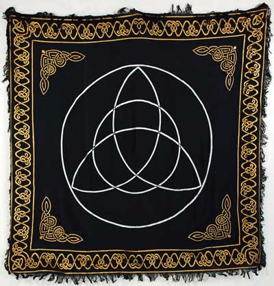 Triquetra altar cloth Triquetra altar cloth