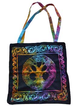 18" x 18" Mandala Tree Tote Bag 18" x 18" Mandala Tree Tote Bag