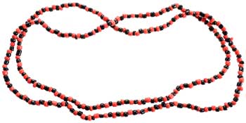 Elegua beads red & black Elegua beads red & black