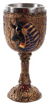 6 3/4" Anubis chalice 6 3/4" Anubis chalice