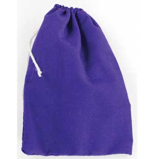 Purple Cotton Bag 3" x 4" Purple Cotton Bag 3" x 4"