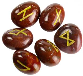 Fancy Jasper rune set Fancy Jasper rune set