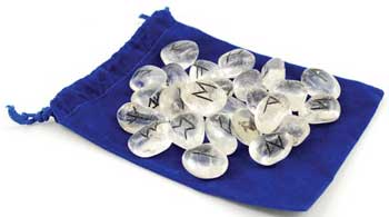 Clear Quartz rune set Clear Quartz rune set