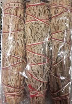 Mountain Sage Dragon's Blood Sage smudge stick 3-pack 4" Mountain Sage Dragon's Blood Sage smudge stick 3-pack 4"