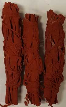 Dragon's Blood smudge 3-pk 4" Dragon's Blood smudge 3-pk 4"