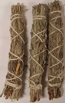 Prosperity smudge 3pk 4" Prosperity smudge 3pk 4"