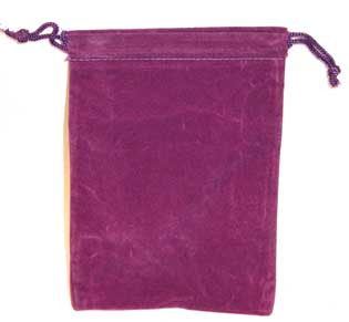Bag Velveteen 4 x 5 1/2 Purple Bag Velveteen 4 x 5 1/2 Purple