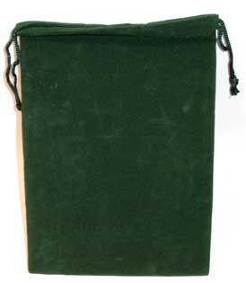 Bag Velveteen 5 x 7 Green Bag Velveteen 5 x 7 Green
