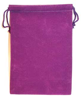 Bag Velveteen 5 x 7 Purple Bag Velveteen 5 x 7 Purple