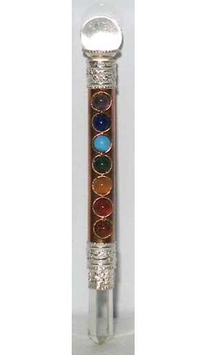 Mini Copper 7 Chakra 4 1/2" Mini Copper 7 Chakra 4 1/2"