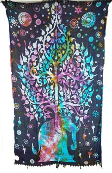 44"x72" Elephant Tree sarong 44"x72" Elephant Tree sarong