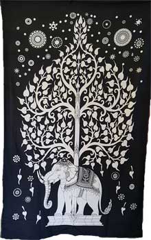 54" x 86" Elephant Tree 54" x 86" Elephant Tree
