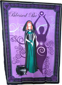 60" x 90" Goddess Cerridwen tapestry 60" x 90" Goddess Cerridwen tapestry