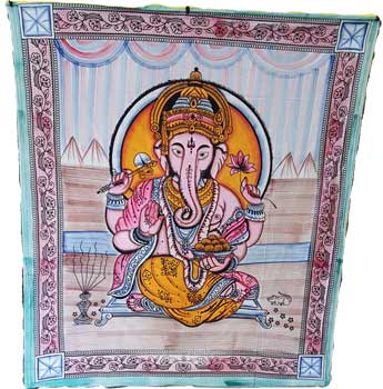 84" x 96" Ganesh tapestry 84" x 96" Ganesh tapestry