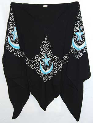 Celtic Moon Black Large Top Celtic Moon Black Large Top